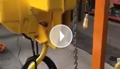 100米鏈條一分鐘9米超快雙速風(fēng)機葫蘆