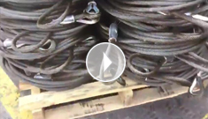  “辰力”1000噸鋼絲繩壓套機(jī)工作現(xiàn)場